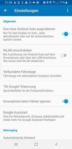 AA OPtion neues Design