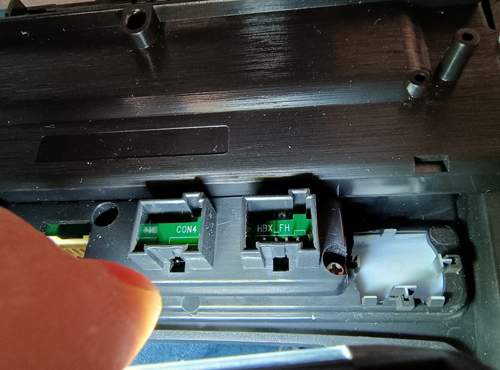 Beschriftung Platine