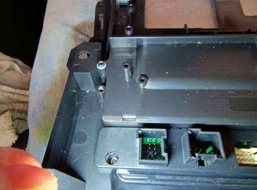 Beschriftung Platine