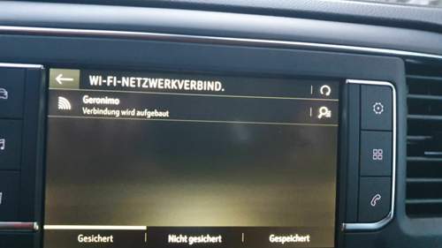 Richtiges Passwort eingegeben