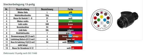 13 Pol Belegung