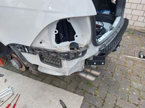 Frage 3, Rückseite mit installier AHK