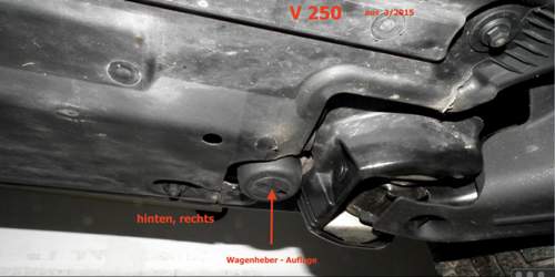 Hinten, rechts