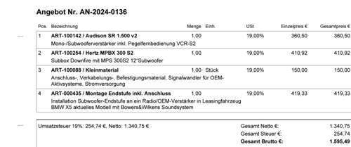 Pimp Up Angebot Bowers-Wilkens