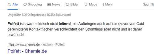 Polfett verwendung