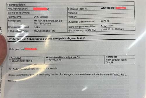 Eintragung