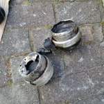 Komplett zerstörte Lager Bj'00