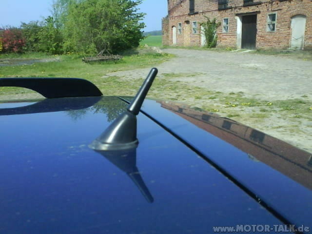 Antenne abgeschraubt