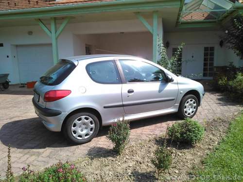 Peugeot-seitenansicht