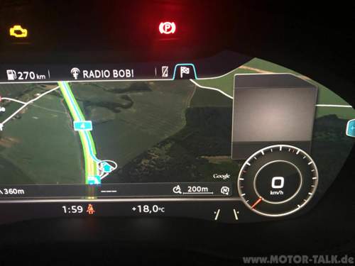 Navi-Anzeige