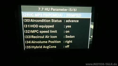 HU Parameter