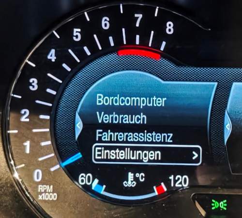 S-Max Bordcomputer Maßeinheit 1