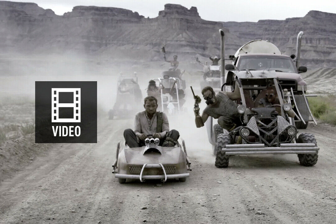 Mini Mad Max - die spektakuläre Verfolgungsjagd aus "Fury Road" mit GoKarts in 4K.