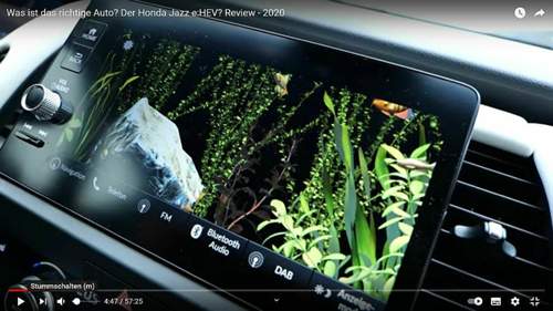 Honda Jazz e:HEV Aquarium App