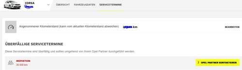 Servieinfo im webportal