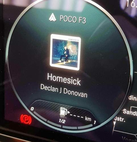 Lenkraddisplay Android Auto