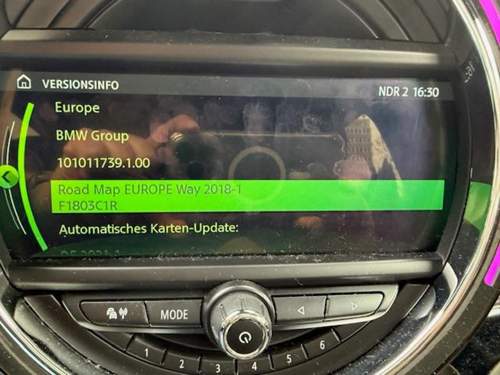 Softwarestand Navi