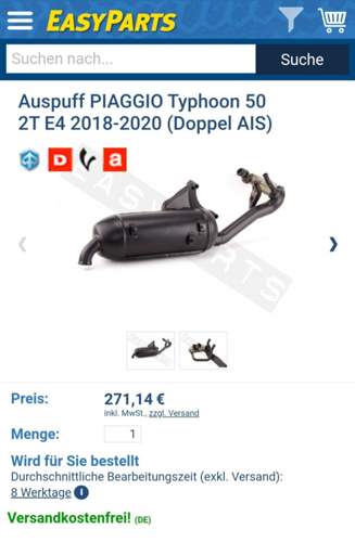 E4 Auspuff