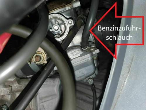 Benzinzufuhrschlauch