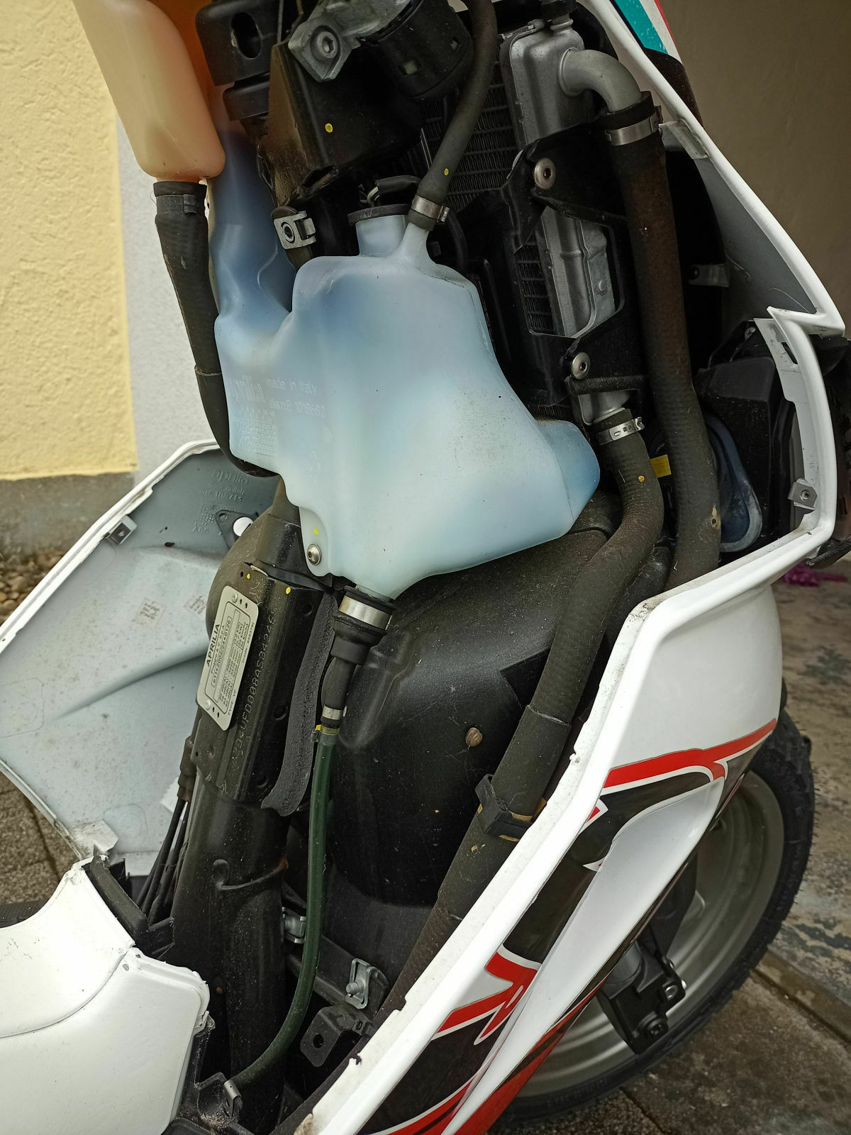 Aprilia SR 50 Factory Zündkerzenbild Bestimmung