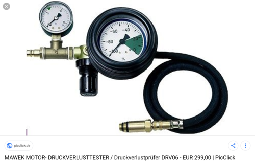 Druckverlusttester