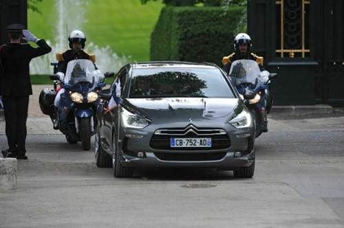 Citroën DS5 des Präsidenten