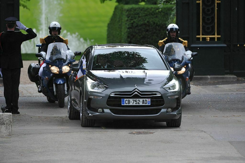 Citroën DS5 des Präsidenten