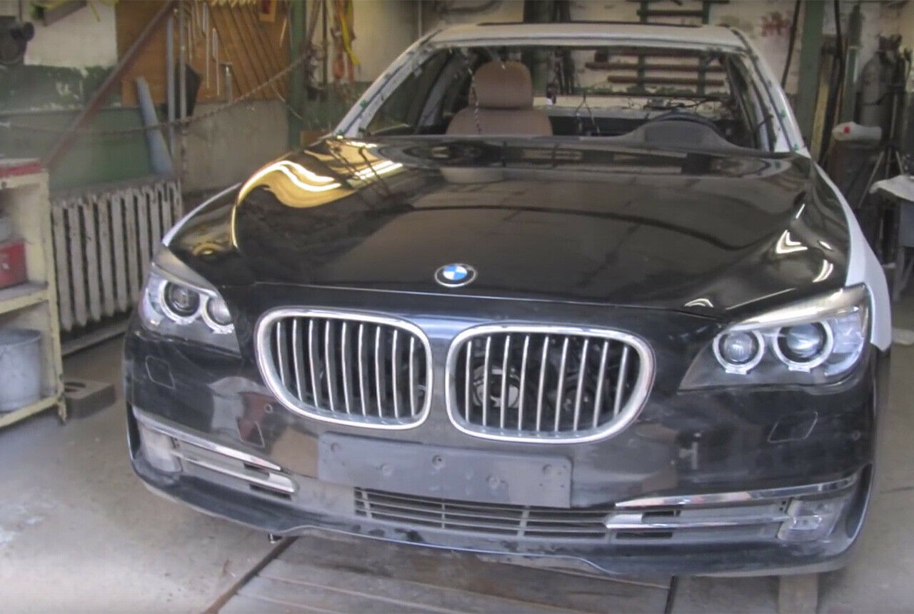 Zwischenstand: Der gleiche BMW, aber ohne zerknautsches Blech