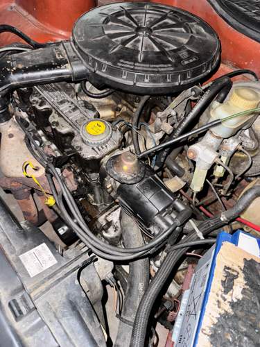 Motorraum Zündanlage
