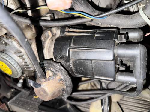 Motorraum Zündanlage