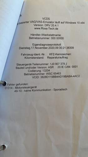Auslesung TT #1