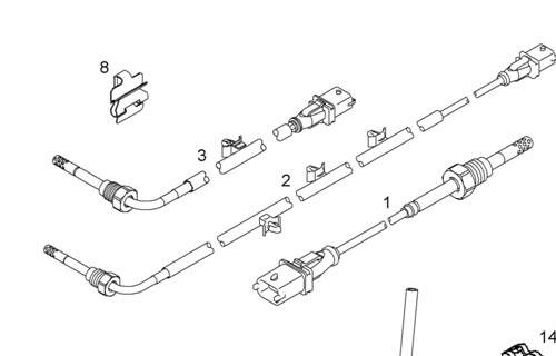 Abgas-Temperatur-Sensoren Z19DT / Z19DTH