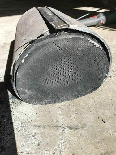 DPF motorseitig