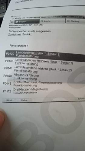 Ausdruck diagnosegerät