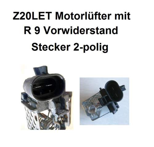 R 9 Vorwiderstand