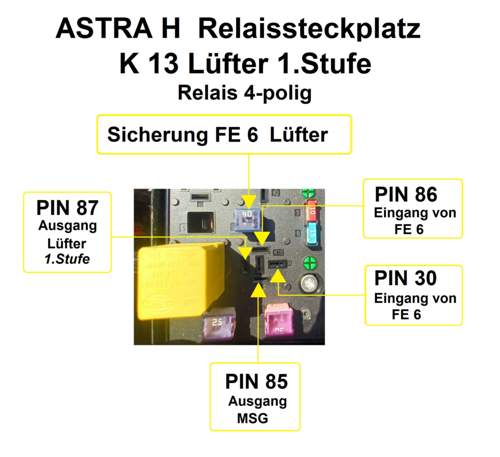 K 13 Relaissockel