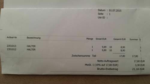 Rechnung