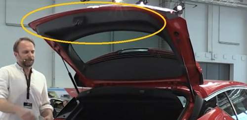 Opel-heckklappe