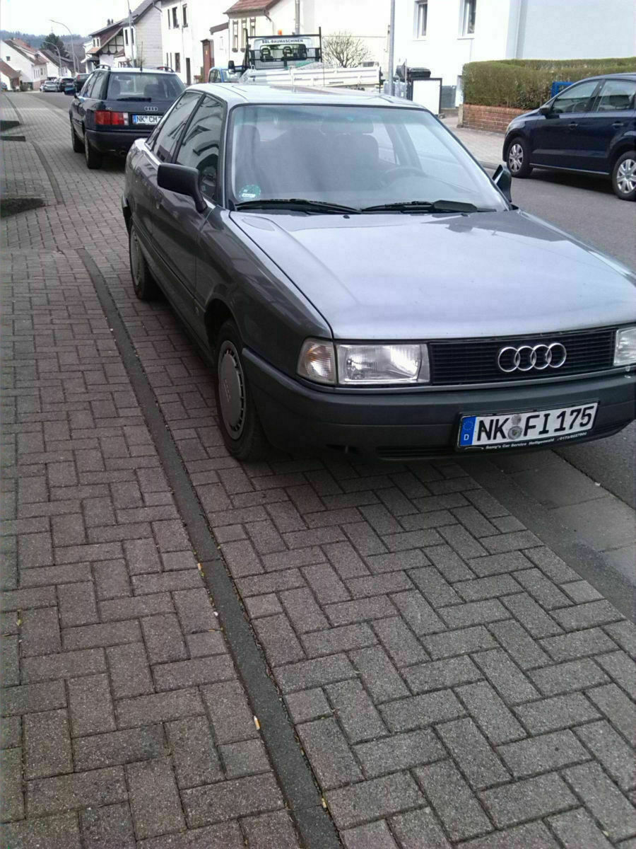 Audi 80 B3/89 1.6 D Test