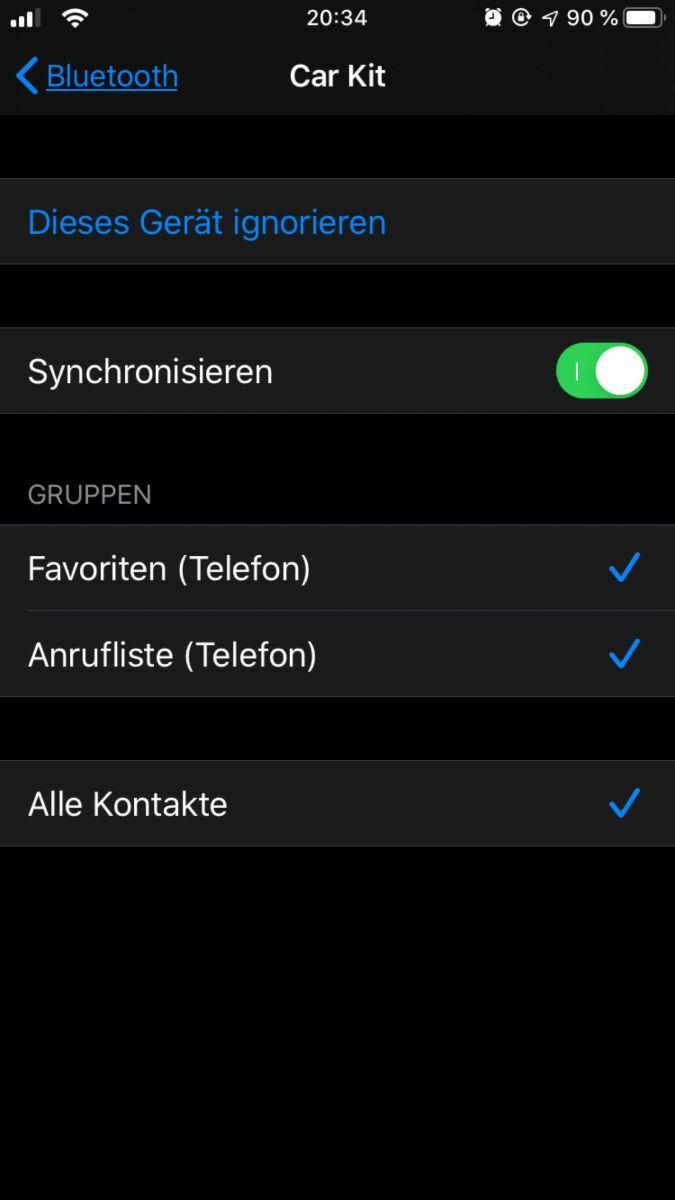 Audi A6 4 F Bluetooth Möglichkeiten nachzurüsten bei 2 Autos