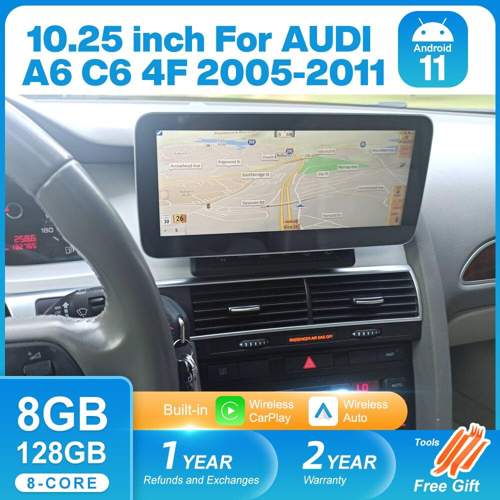 Nunoo-android-12-system-car-screen-player-for-audi-a6-c6-4f-2005-2011-gps-navi