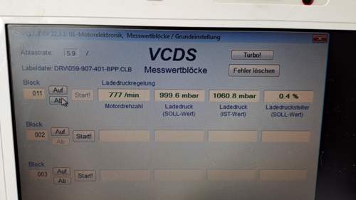 Ladedruck passt