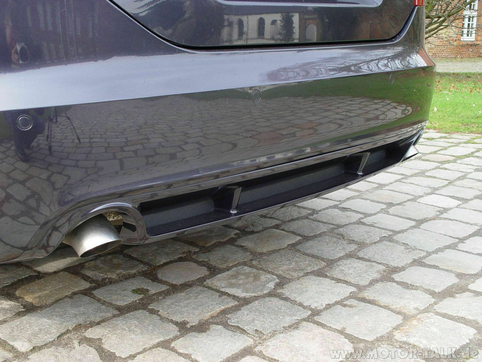 Audi A6 4F Heckdiffusor Austerngrau- Original Aerodynamik Paket // lackiert // NEU!