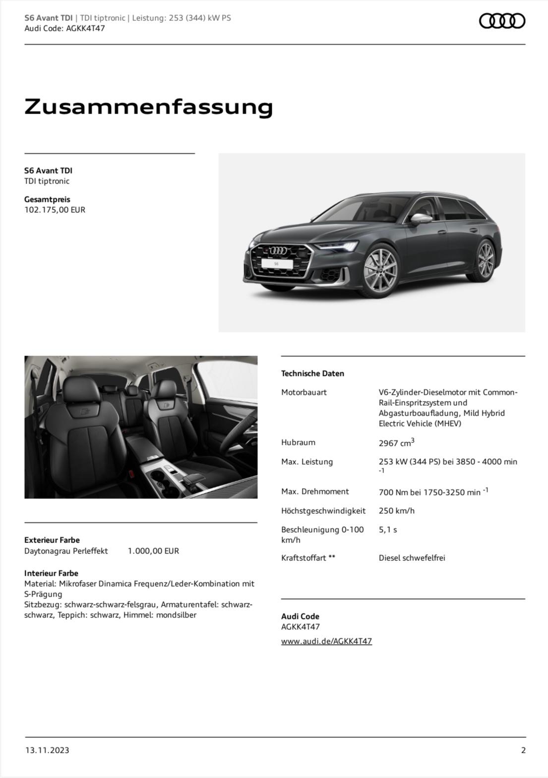 Audi A6 4K Leasing