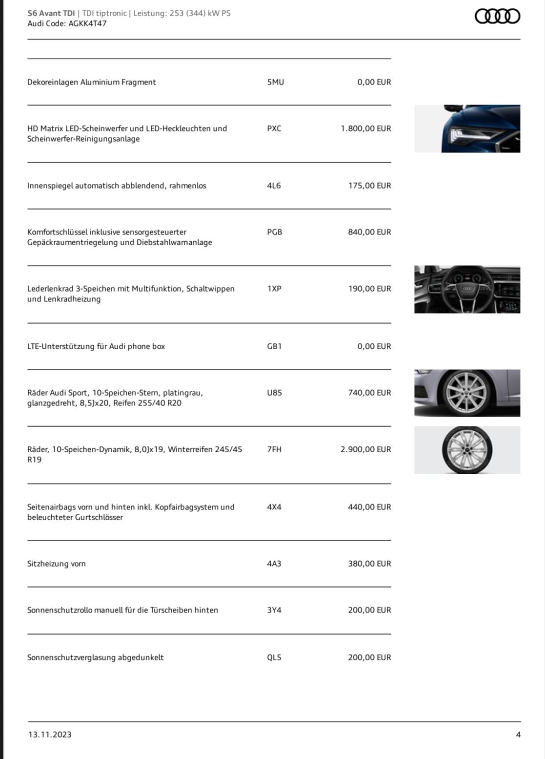 Audi A6 4K Leasing