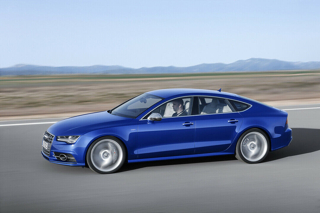 Der Audi S7 Sportback wird schneller: Sein V8-Biturbo leistet 450 PS