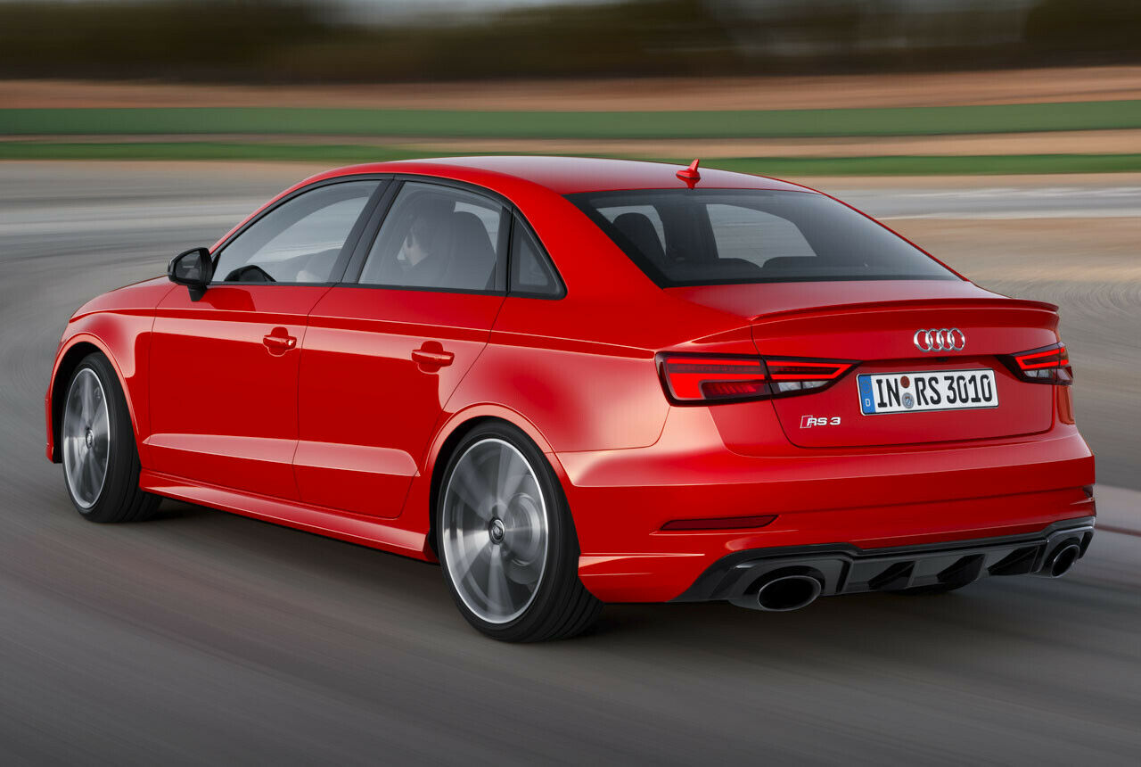 Preise zur Audi RS3 Limousine nennt Audi noch nicht. Bisher kostete der Sportback 52.700 Euro