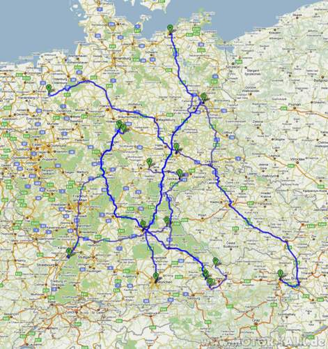 Audi-map