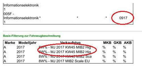 Update 1329 MIB2 Qualcom TPI 2060513