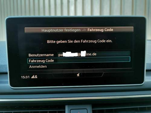 Hauptnutzer Anmeldebild